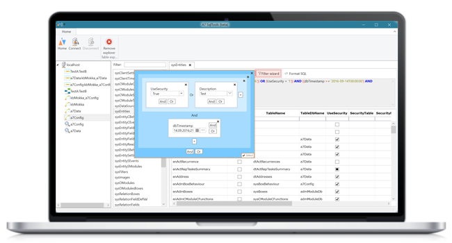 A7 SQL Tools - SQL Management and Database Comparison Software